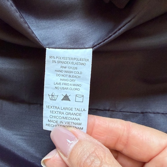 Ladies black oversized blazer - Picture 8 of 8